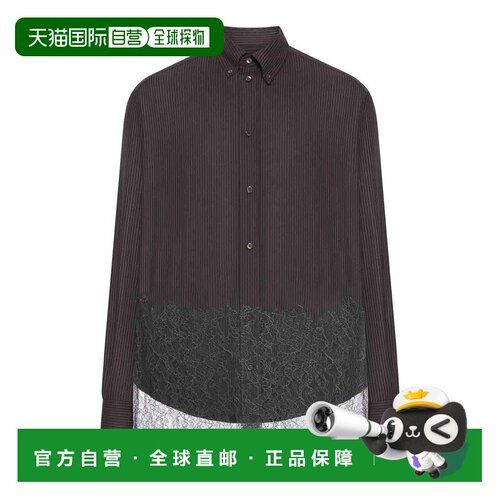 FENDI 男士衬衫 FS1332AVK1F0DHPBROWN AW2025 棕色