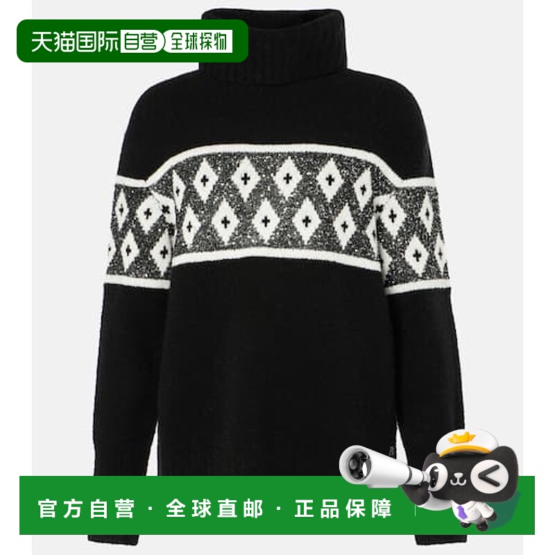 1h可退 潮奢 bogner 博格纳 女士 Uda 珠片羊毛混纺毛衣