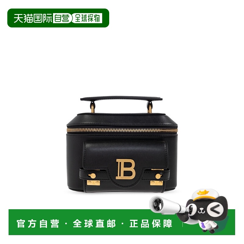 1h可退 BALMAIN 女士手提包 EN1BH952LSLX0PA CO 黑色 Handbag