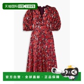 层叠感金属感锦缎中长连衣裙 1h可退 328656B RIO 女士 潮奢 FARM