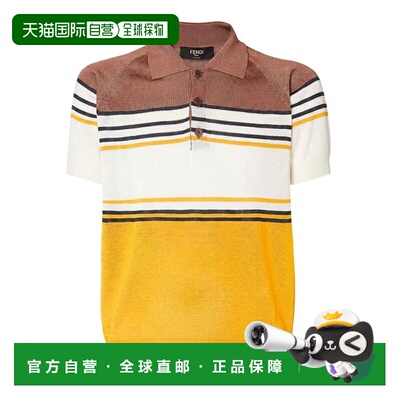 FENDI 男士T恤 FZC173AWZ5F1X35BROWN AW2026 棕色