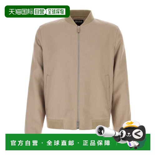 1h可退 Z ZEGNA 男士夹克 UHT52A3H145N02 SS2026 花色 拉链飞行