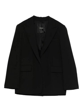 PINKO 女士夹克 106762A18EZ99 SS2026 黑色 Deddy Jacket外套