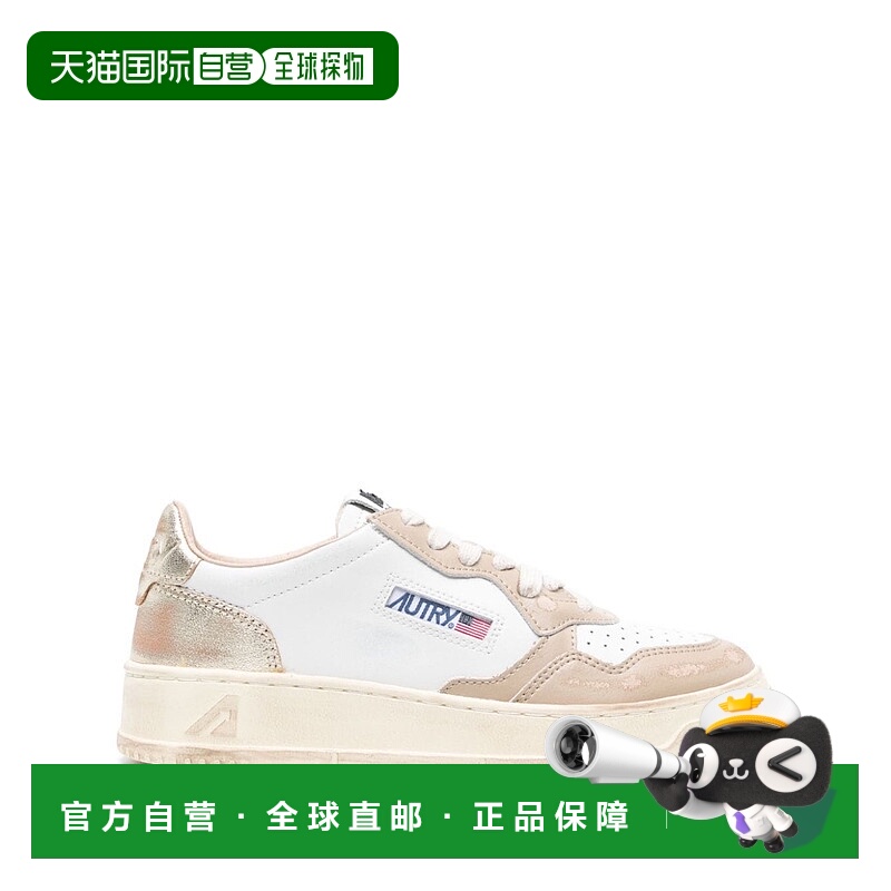 AUTRY女士运动鞋AVLWSV36WHTWHTPPPLAT