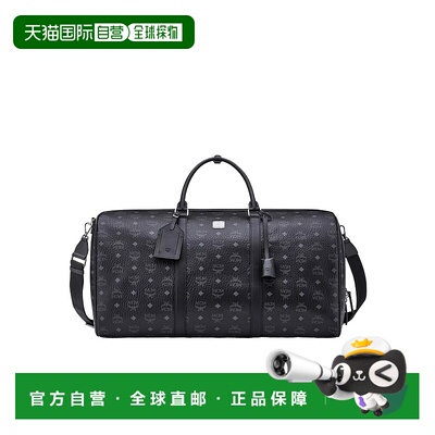MCM 男士旅行包 MMVAAVY01BK001 AW2025 黑色 OTTOMAR VISETOS 旅
