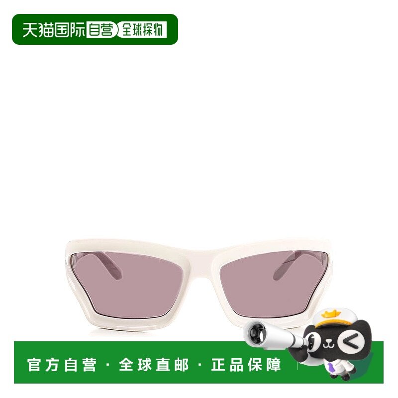 LOEWE 男士太阳镜 LW40143U7025A8439 CO 白色 Arch Mask Sunglas