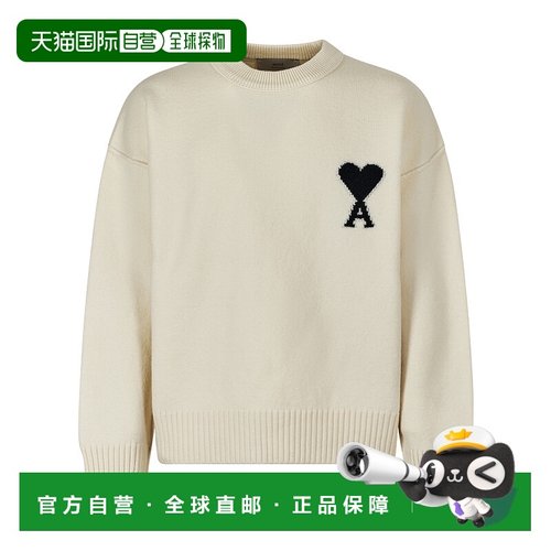 1h可退 ami paris 女士 运动衫长袖毛衣