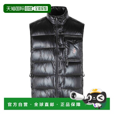 MONCLER 男士马甲 0971A00008597X6999 SS2026 黑色
