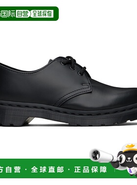 1h可退 潮奢 Dr. Martens 马丁大夫 男士 黑色 1461 Mono Smooth