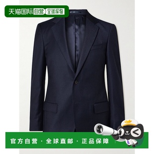 男士 修身 1h可退 外套 羊毛法兰绒西装 MPO242041NAVY0 潮奢