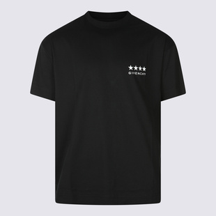 GIVENCHY 男士T恤 BM71JA3YJ5001 AW2024 黑色 T-SHIRT
