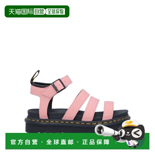 付款1h内可退 潮奢 Dr. Martens 马丁大夫 女士 凉鞋 pink粉色 舒