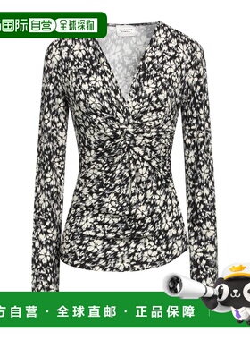 1h可退 潮奢 ISABEL MARANT 女士 T恤 black黑色 舒适时尚