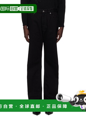 1h可退 潮奢 valentino 华伦天奴 女士 黑色五袋牛仔裤 5B0DD18T8