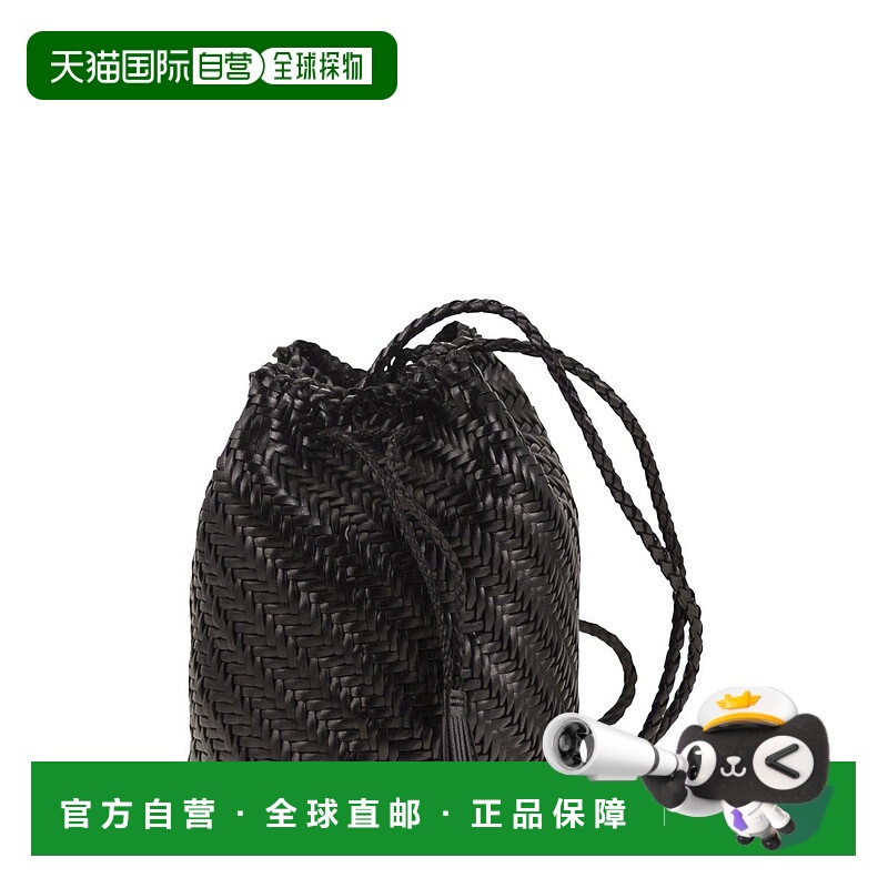1h可退 潮奢 DRAGON DIFFUSION 女士 POMPOM JUMP 双编织皮革水桶