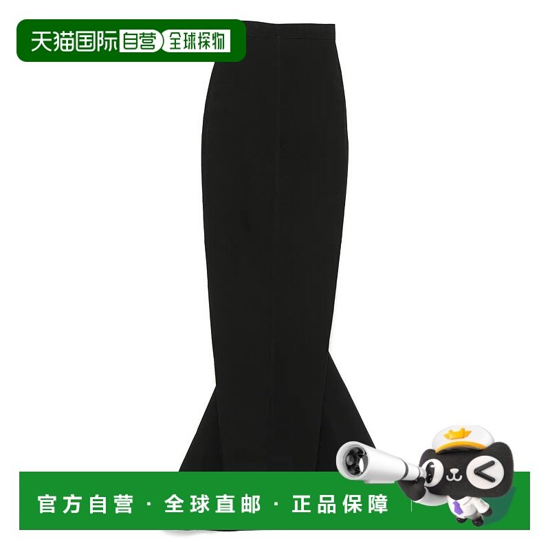 RICK OWENS 女士半身裙 RO01E7375PCVS09 SS2025 黑色