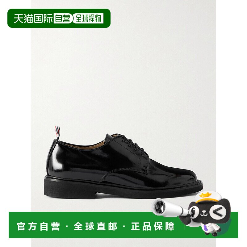 1h可退 潮奢 Thom Browne 汤姆 布朗 男士 Uniform 光面皮质德比