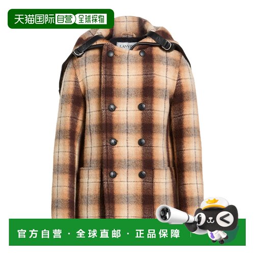 Lanvin 朗雯 男士 大衣 brown棕色 舒适时尚