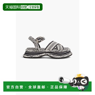 蔻依 Chloe 女士 Meril CHC22A659AJ 1h可退 编织防水台凉鞋 潮奢