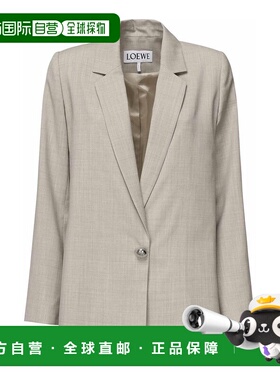 LOEWE 女士西服 S359Y03XA22863 AW2025 灰色 Twisted blazer