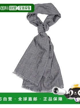 FENDI 男士围巾 FXS726APW7F0QA2 AW2023 灰色配饰