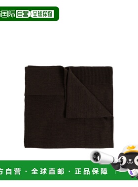 LEMAIRE 男士围巾 TA0002LK087BR397 SS2026 黑色 TROMPE L'OEIL