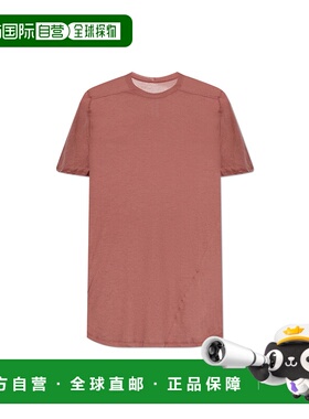 RICK OWENS 男士T恤 RU02E1264UC13 AW2025 红色 ‘Shielding’ s