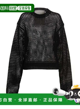 RAMAEL 女士针织毛衣 RA0015100 SS2023 黑色 RAMAEL 'Bio Cable'