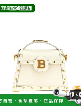 BALMAIN 女士斜挎包 DN0DB910LRHX0DA AW2024 白色手提包