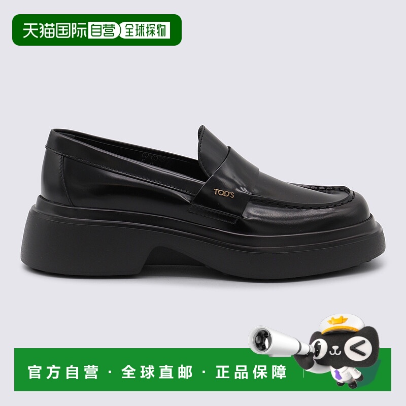 1h可退 TOD'S 女士芭蕾乐福鞋 XXW74L0JL00SHAB999 AW2025 黑色