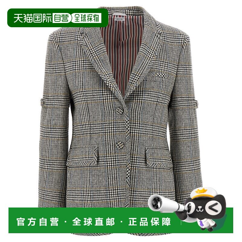 THOM BROWNE 女士西服 FBR062BF1002980 AW2025 灰色外套西装