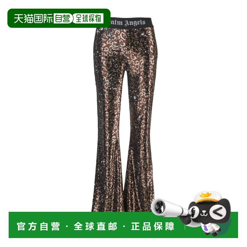 PALM ANGELS 女士休闲裤 PWCA129F23FAB0016010 AW2023 - 天猫国际探物中国香港出品