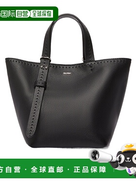 MAX MARA 女士单肩包 4516045106003 AW2025 黑色 小号 Archetipo