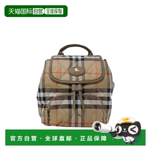 BURBERRY 女士双肩包 8118909 SS2026 浅棕色 Mini Horsehoe Back