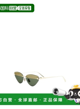 DIOR 女士眼镜 CD40196U10N AW2025 绿色 几何太阳镜迪奥