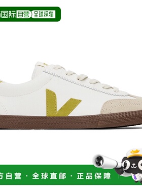 1h可退 潮奢 Veja 男士 白色 Volley Leather 运动鞋 VO2020504B