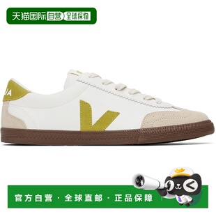 1h可退 潮奢 Veja 男士 白色 Volley Leather 运动鞋 VO2020504B