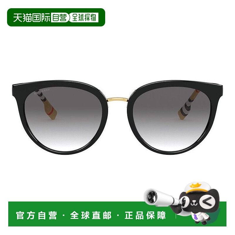 1h可退 潮奢 Burberry 巴宝莉 女士 猫眼框太阳眼镜 BE43163