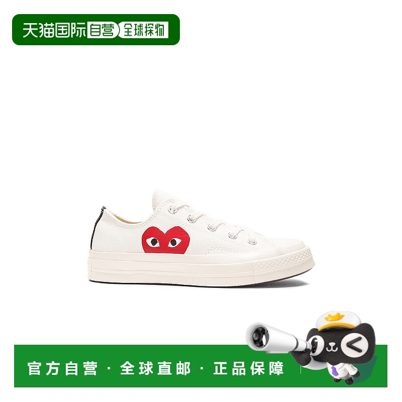 1h可退 潮奢 Comme Des Garcons Play 女士 Converse 大号徽标低