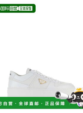 PRADA 女士运动鞋 1E792MFDD303LPHF0009 CO 白色 DOWNTOWN LEATH