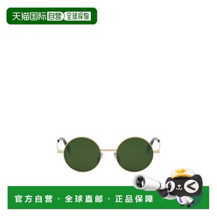 男士 绿色 眼镜 AW2024 徽标太阳镜 CL40306U30N CELINE