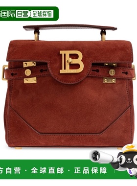 BALMAIN 女士斜挎包 FN0DB526LCRA3BU CO 红色手提包单肩包