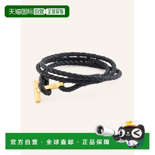 TOM FORD 男士手链手镯 100161335513001 CO 黑色 Leather bracel