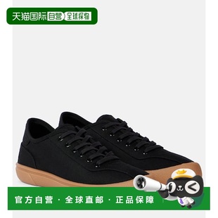 1h可退 潮奢 The Row 女士 帆布运动鞋 black黑色 舒适时尚