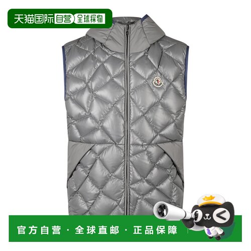 MONCLER 男士马甲 911A00167597YW906 AW2026 黑色【付后1h可退】