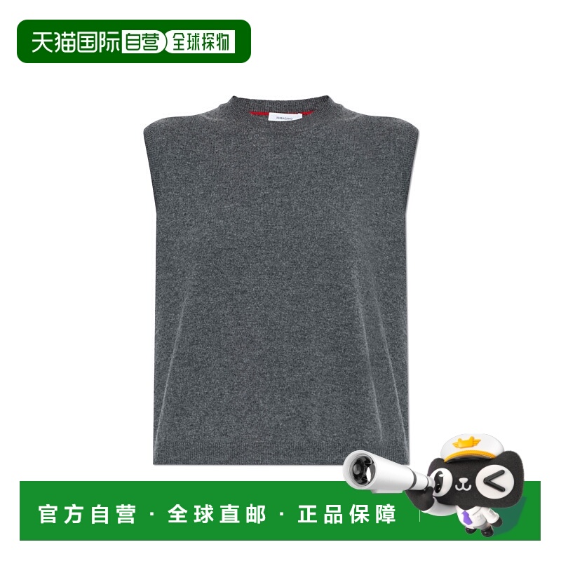 1h可退 SALVATORE FERRAGAMO 女士背心吊带 13I030E791546GRIGIOM