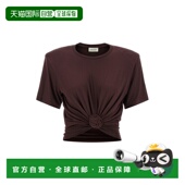 打结T恤 1h可退 102426BROWN butrym 女士 潮奢 magda