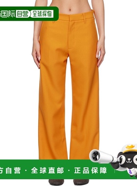 1h可退 潮奢 Stockholm Surfboard Club 女士 橙色 Bootcut 长裤