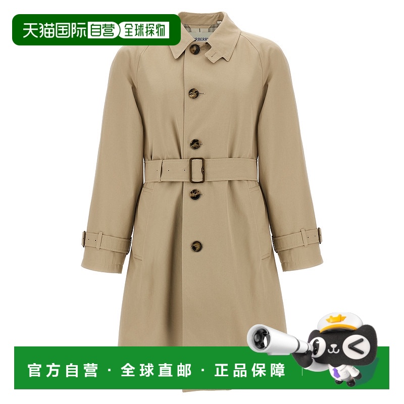 1h可退 潮奢 Burberry 巴宝莉 男士 华达呢风衣 8108800FOSSIL