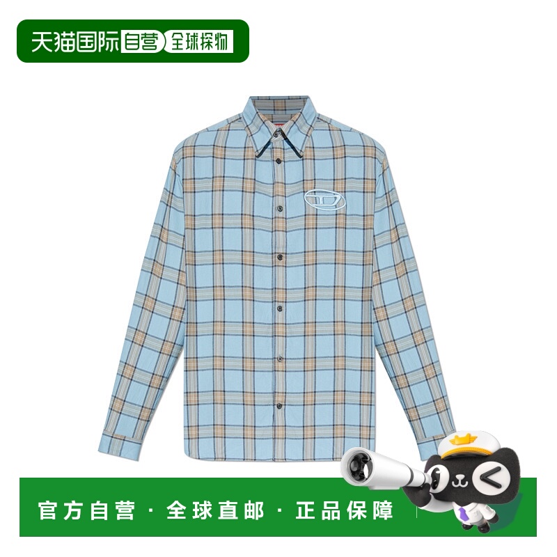 1h可退 DIESEL 男士衬衫 SSIMPLYAJFIA194450AJFI99G AW2025